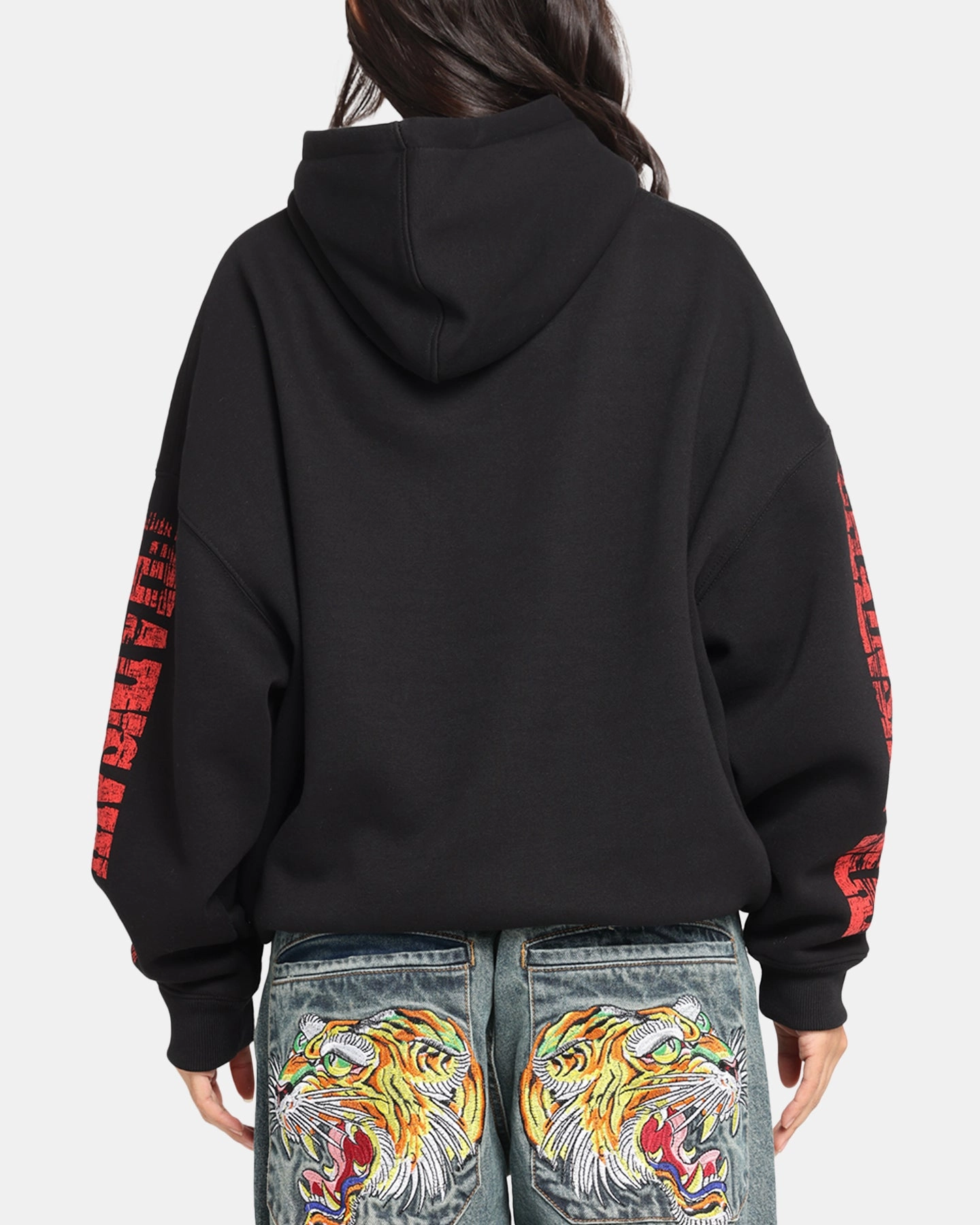 Comfy Style Goat Crew X Chainsaw Man Premium Hoodie Black