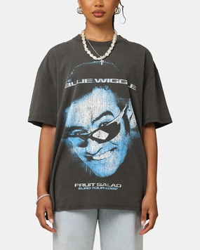 RecycledPolyester NonToxic Certification Goat Crew X The Wiggles Blue Wiggle Heavy T-Shirt Black Wash