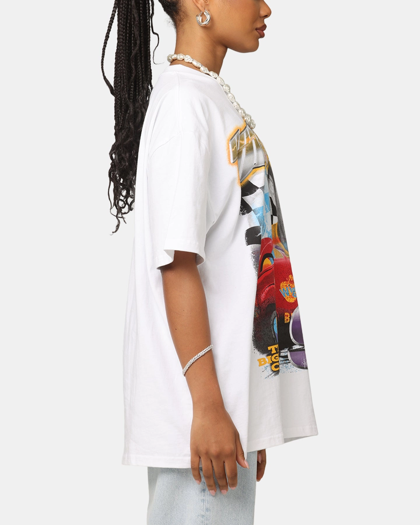 Goat Crew X The Wiggles Greg Wiggle Heavy T-Shirt White NonScratchyLining