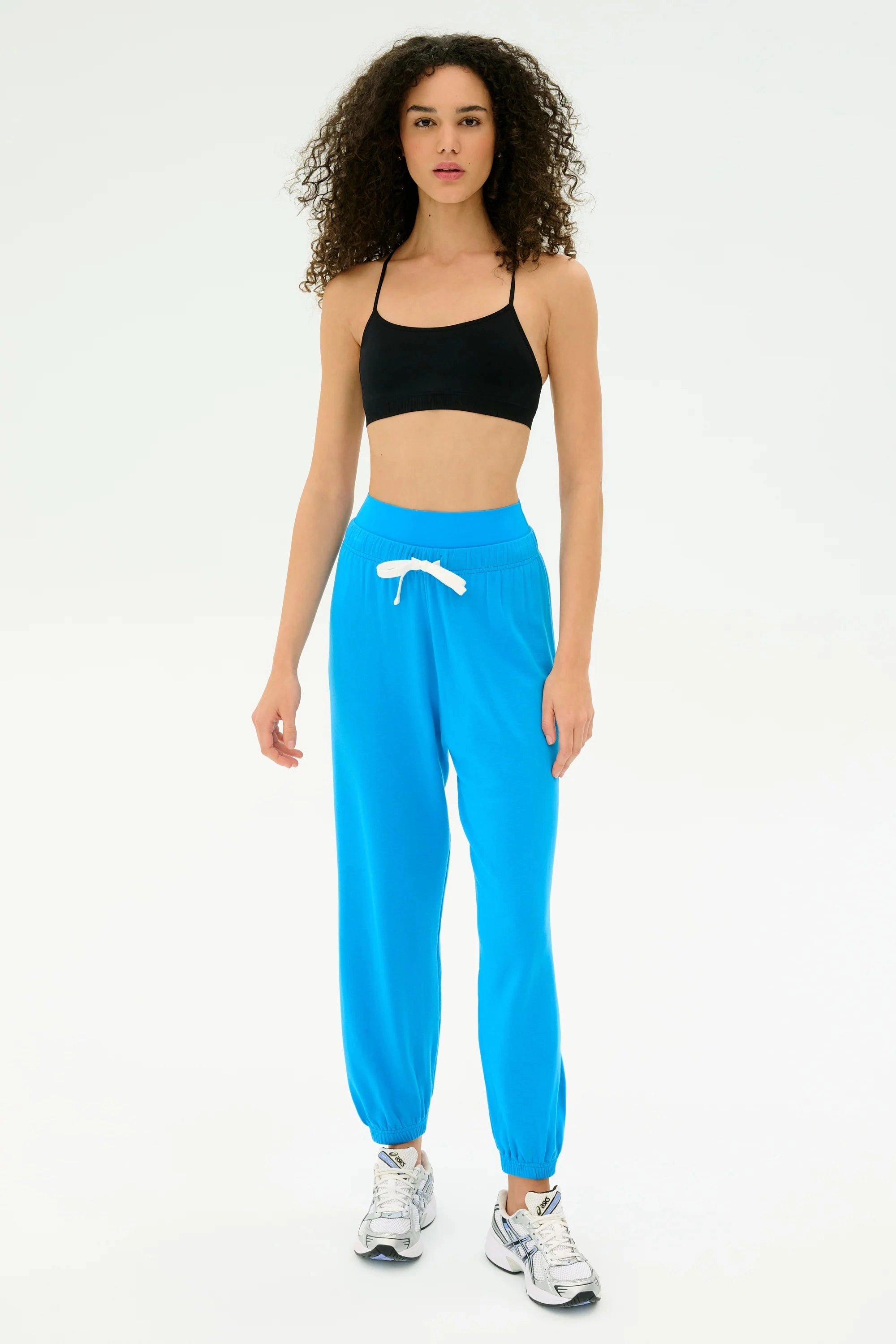 Andie Oversized Fleece Sweatpant AdjustableDrawcordDesign