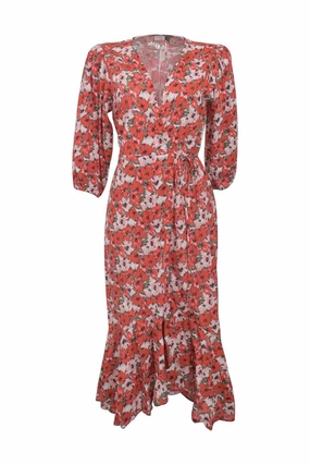 [WW37620] Rixo | Midi Dress Subtle Stitch