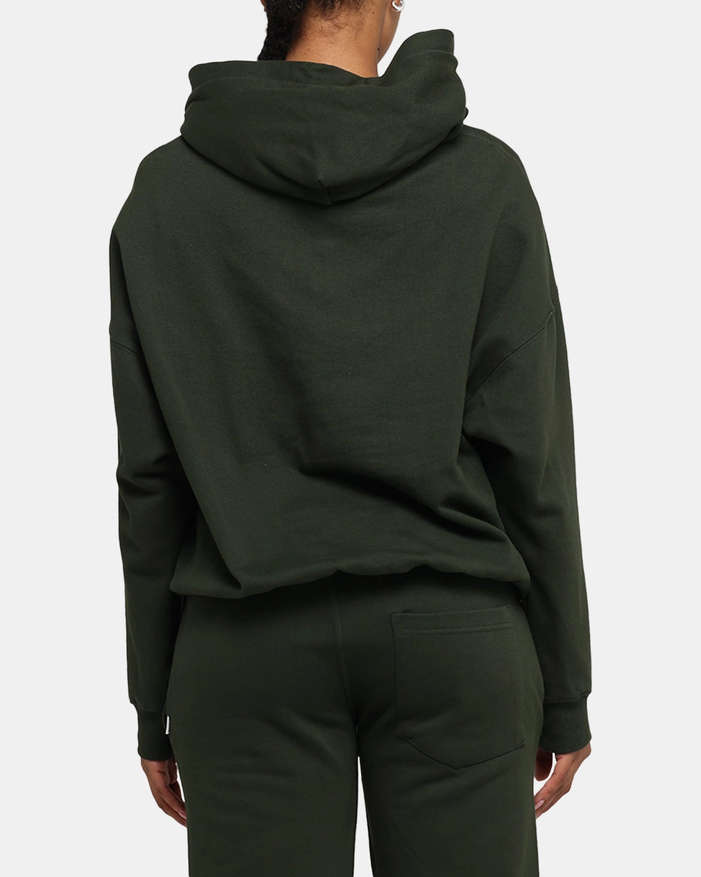 CompressionSupportWeave UPF Protective Fabric Carr?? Blanc Oversized Hoodie Dark Green
