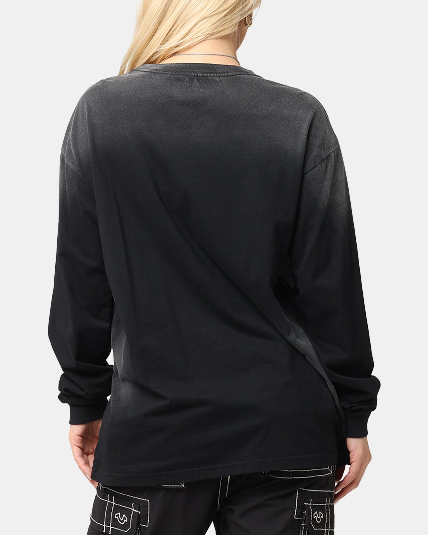 Elegant Cardigan ResilientStretch Guns N Roses Next Door To Hell Long Sleeve T-Shirt Washed Black