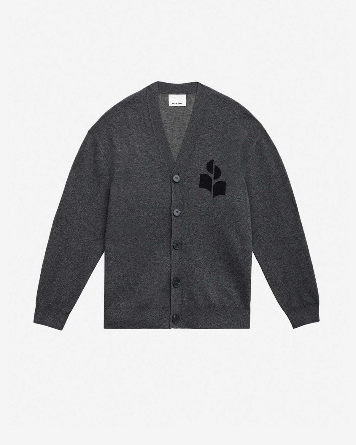 CURTIS CARDIGAN Double Layered Cuffs Understated Charm