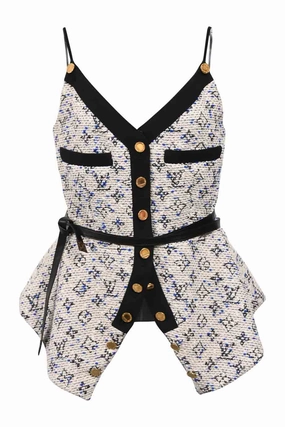 [WW46051] Louis Vuitton | Tank top Summer Blouse