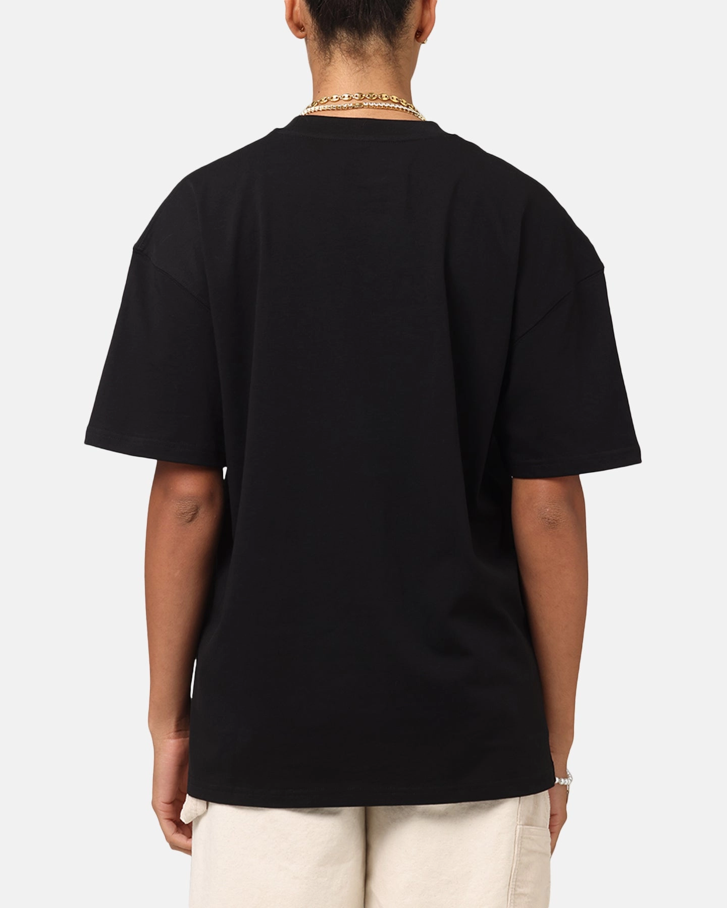 Goat Crew Goat Skull Vintage T-Shirt Black Mesh Lining