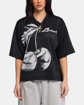 OdorResistantTechnology Loiter Cherry Jersey Black