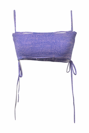 [WW42202] Christopher Esber | Sleeveless Top Yarn Dye Stripe