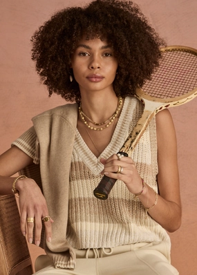 TemperatureRegulating Fabric ThermalRegulating Nikko V Neck Knit Vest