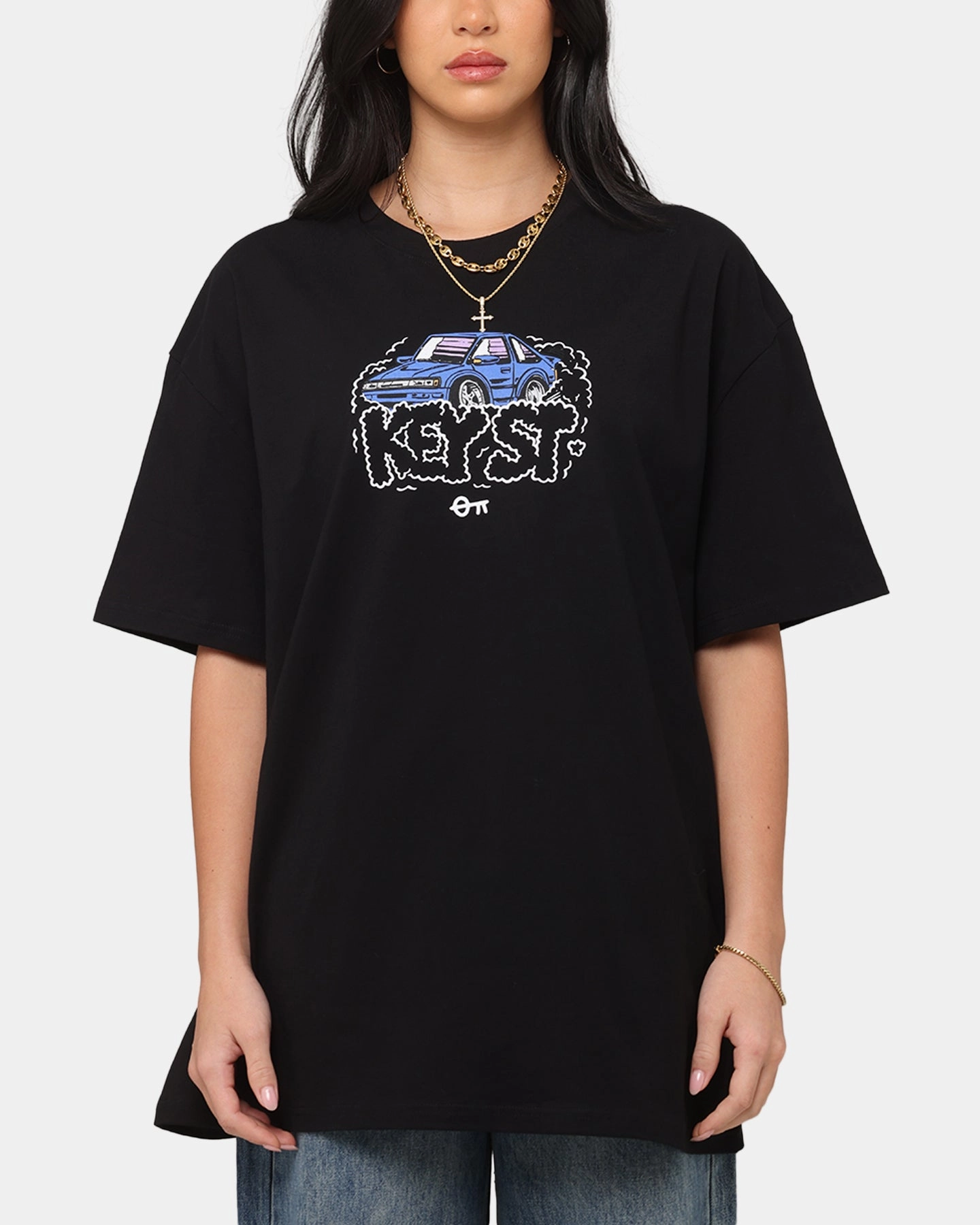 BreathableMaterial Key Street X FRKO Burner T-Shirt Black