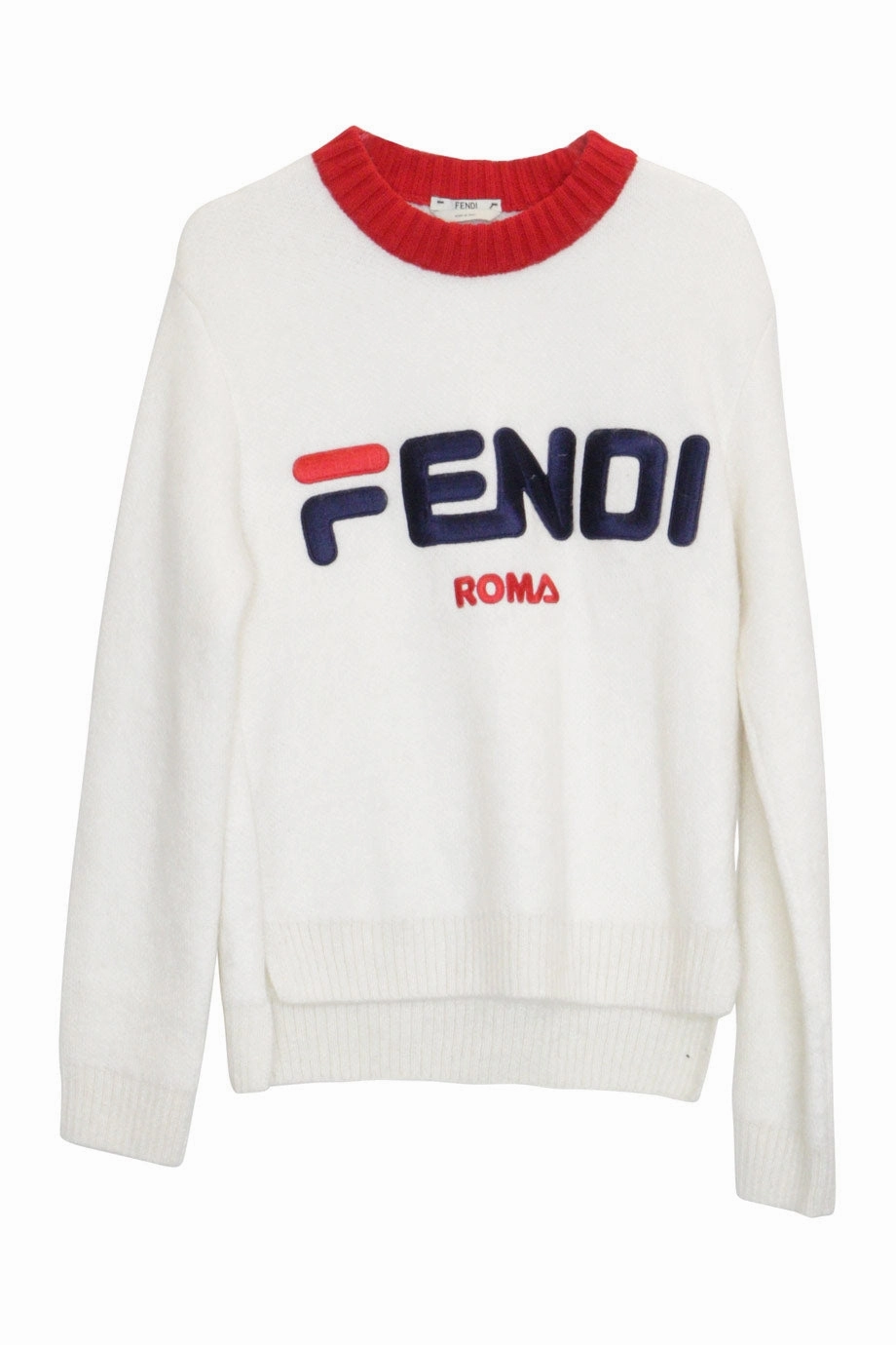 NonRestrictive Fit DoubleLayered Hem [WW23603] Fendi | Knitwear