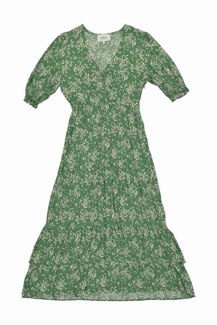 [WW33144] Ba&sh | Midi Dress Relaxed Design Work Comfort