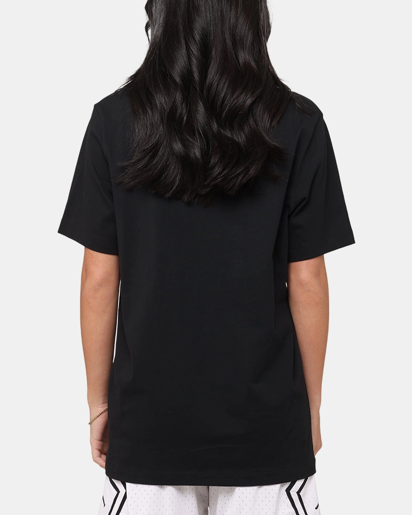 GarmentWashed Texture Jordan Brand Photo Crewneck T-Shirt Black/Black