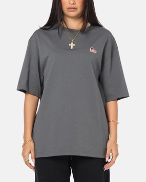 VersatileNeckline Jordan Brand Sneaker Patch Crewneck T-Shirt Black/Grey