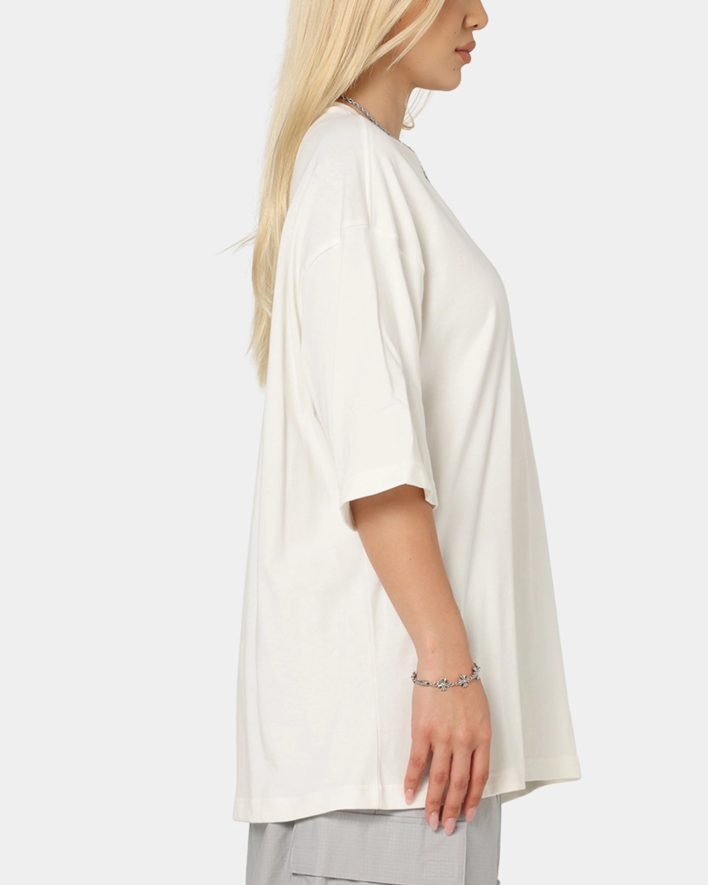 SweatWicking Fabric Jordan Flight Essentials Oversized Crewneck T-Shirt Sail/Sail