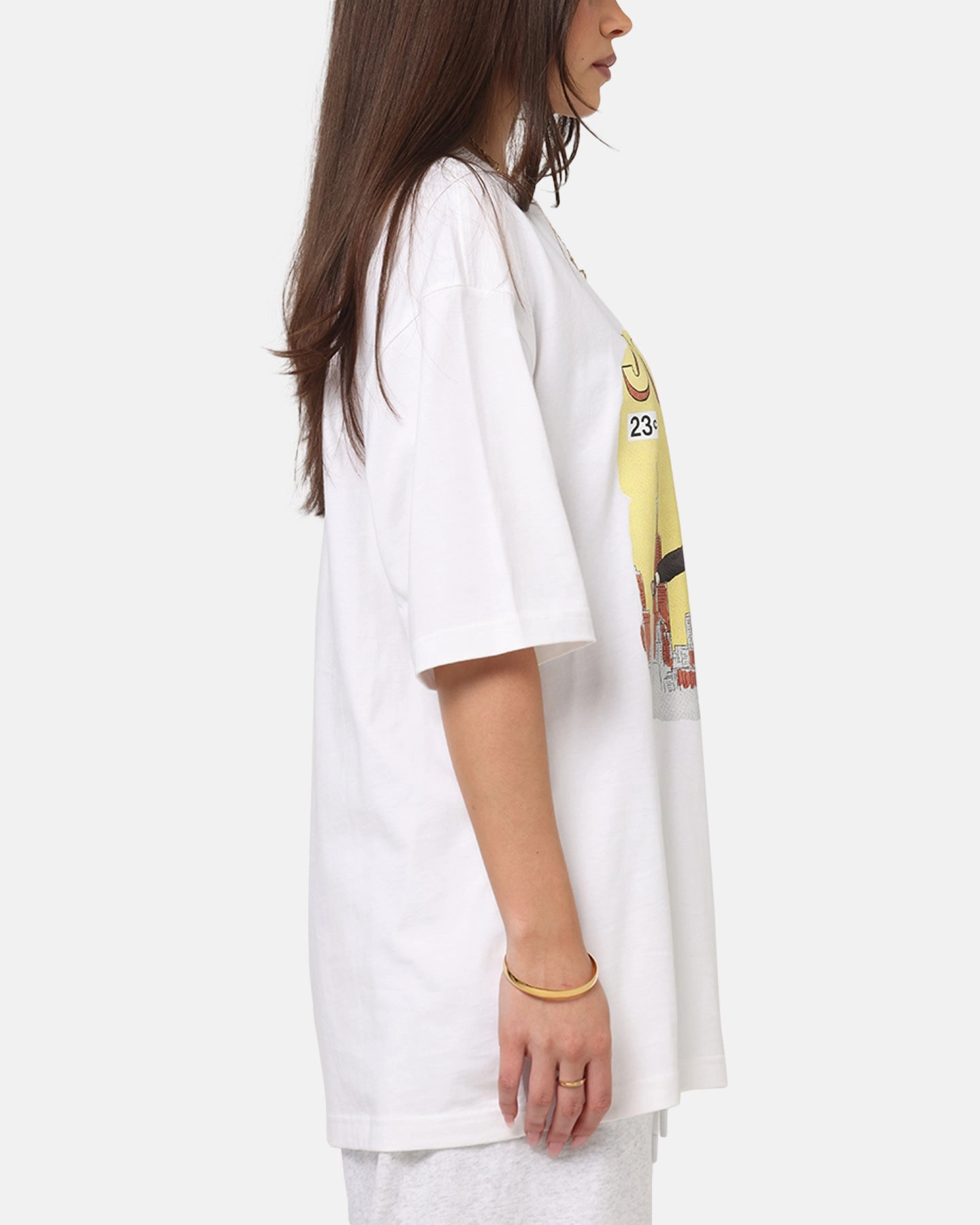 AllSeason Wearability Jordan Jumpman Comic Crewneck T-Shirt White/Black