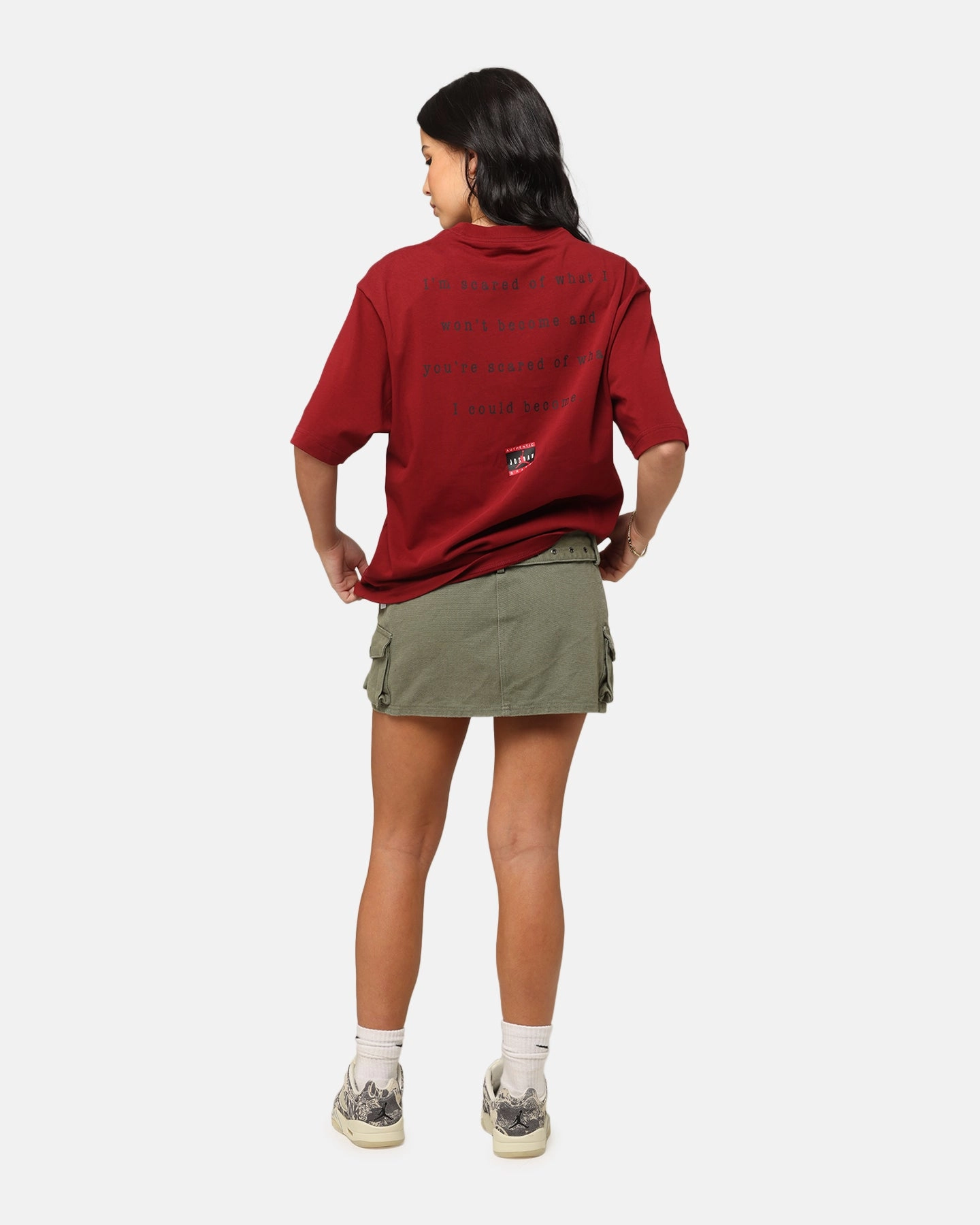 Jordan Statement 1985 J Day Crewneck T-Shirt Gym Red HoodedVersion