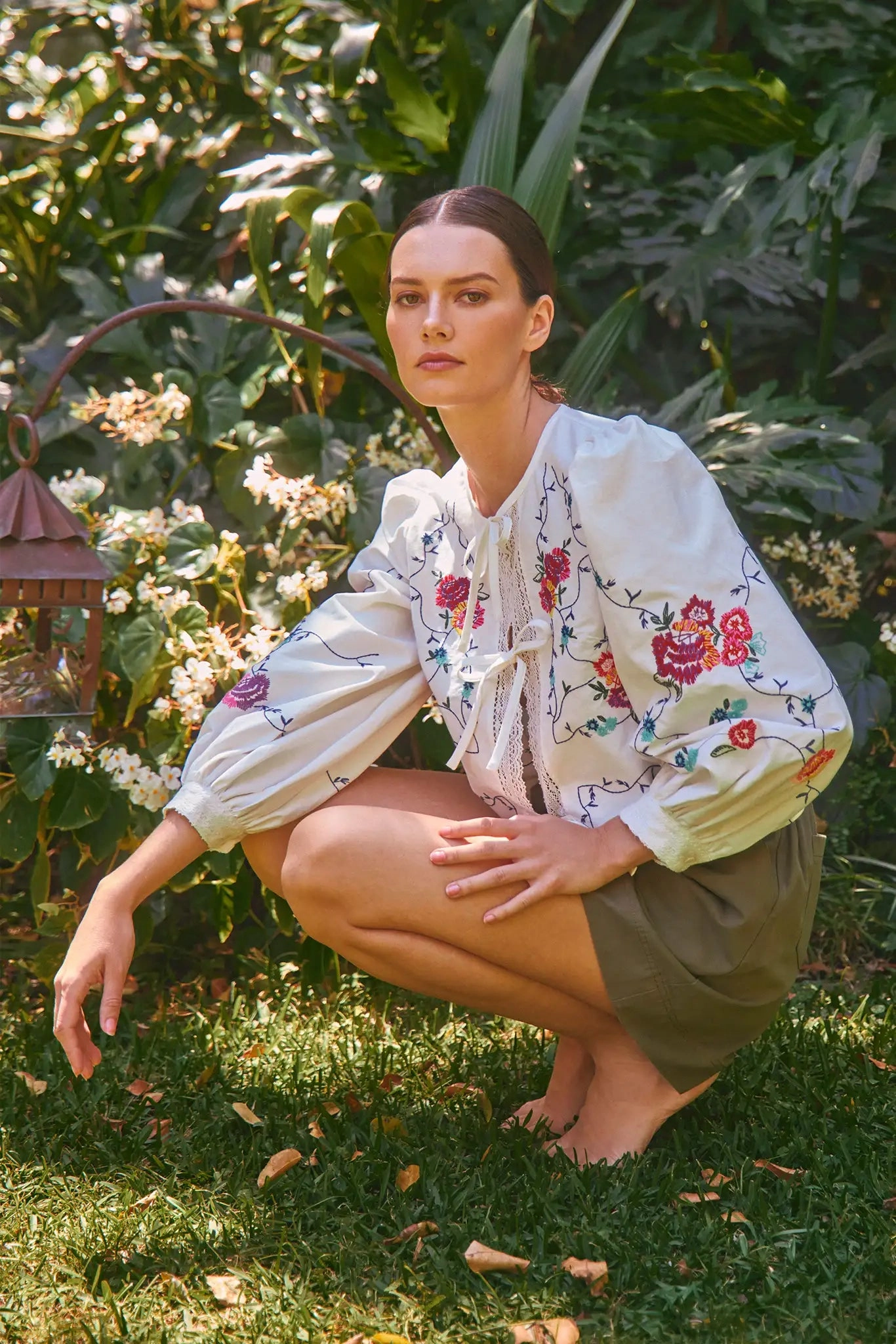 Anti Static Cloth Blend Katie Top