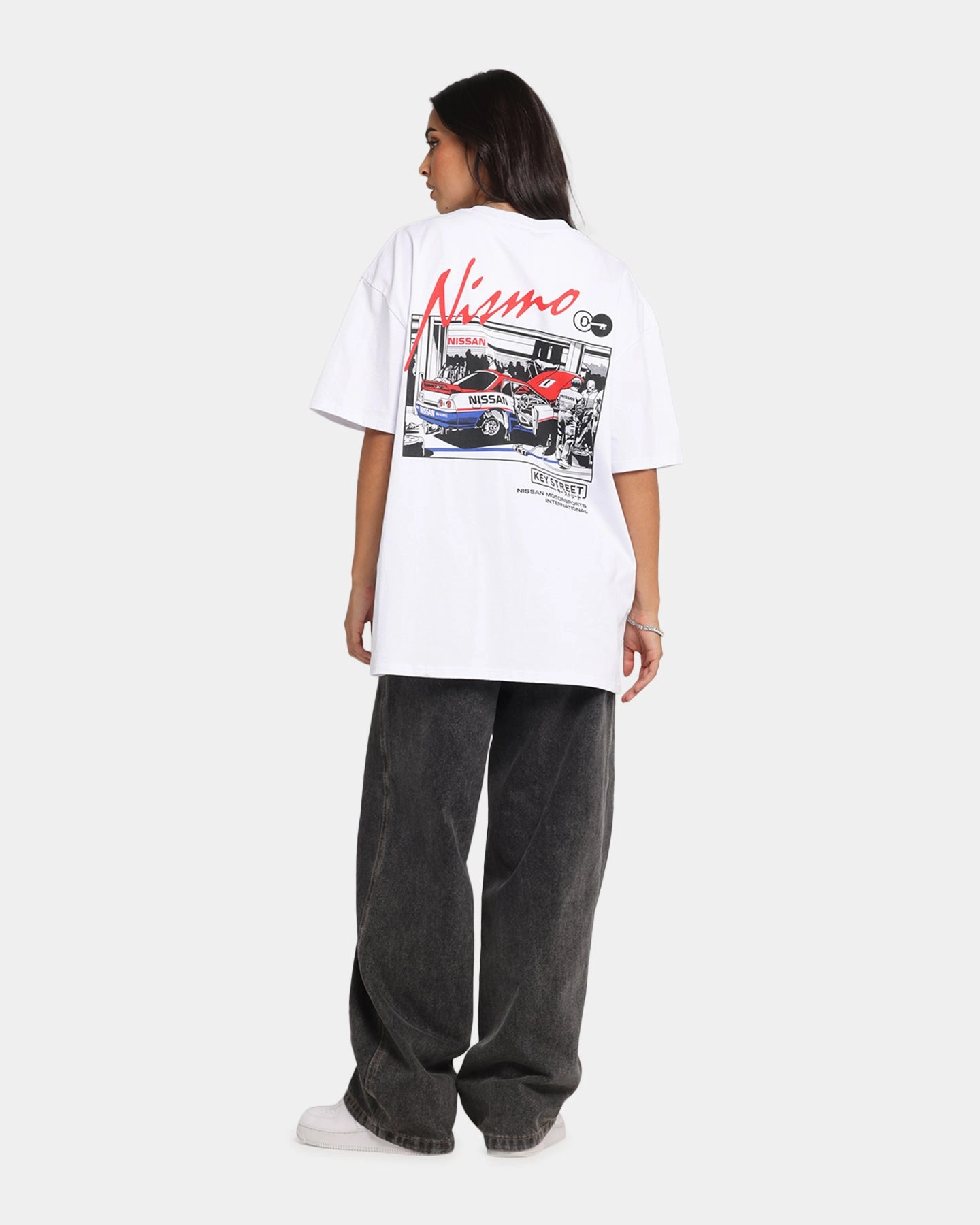 UV Protection Enhanced Key Street Bathurst Pits T-Shirt White