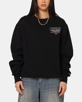 WrinkleResistant Fabric Key Street Nissan Nismo Classic Crewneck Black