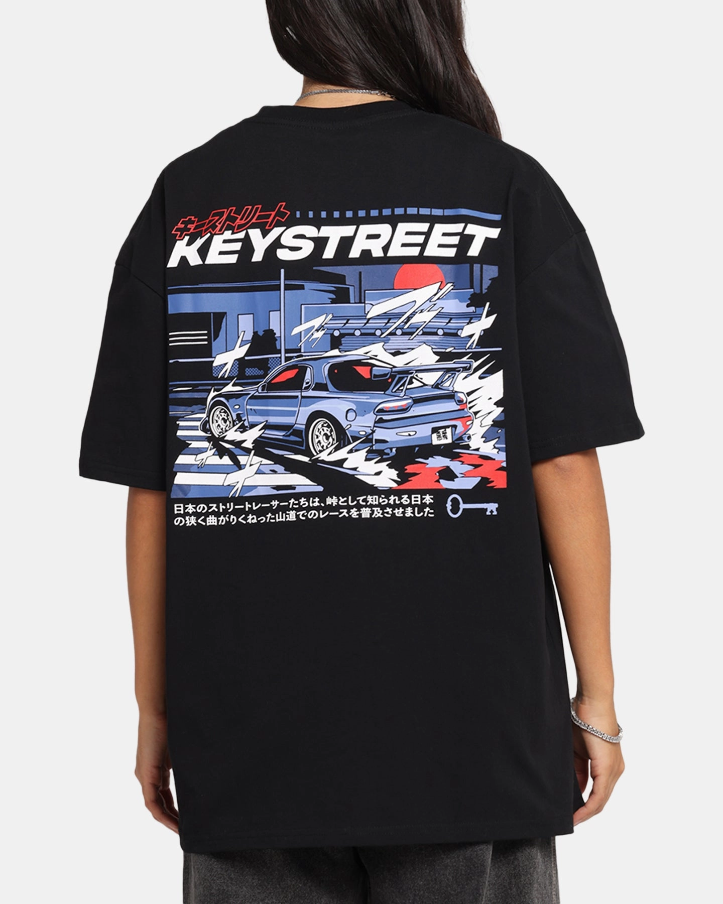 Key Street Send It T-Shirt Black Cozy Sweater LongSleeve