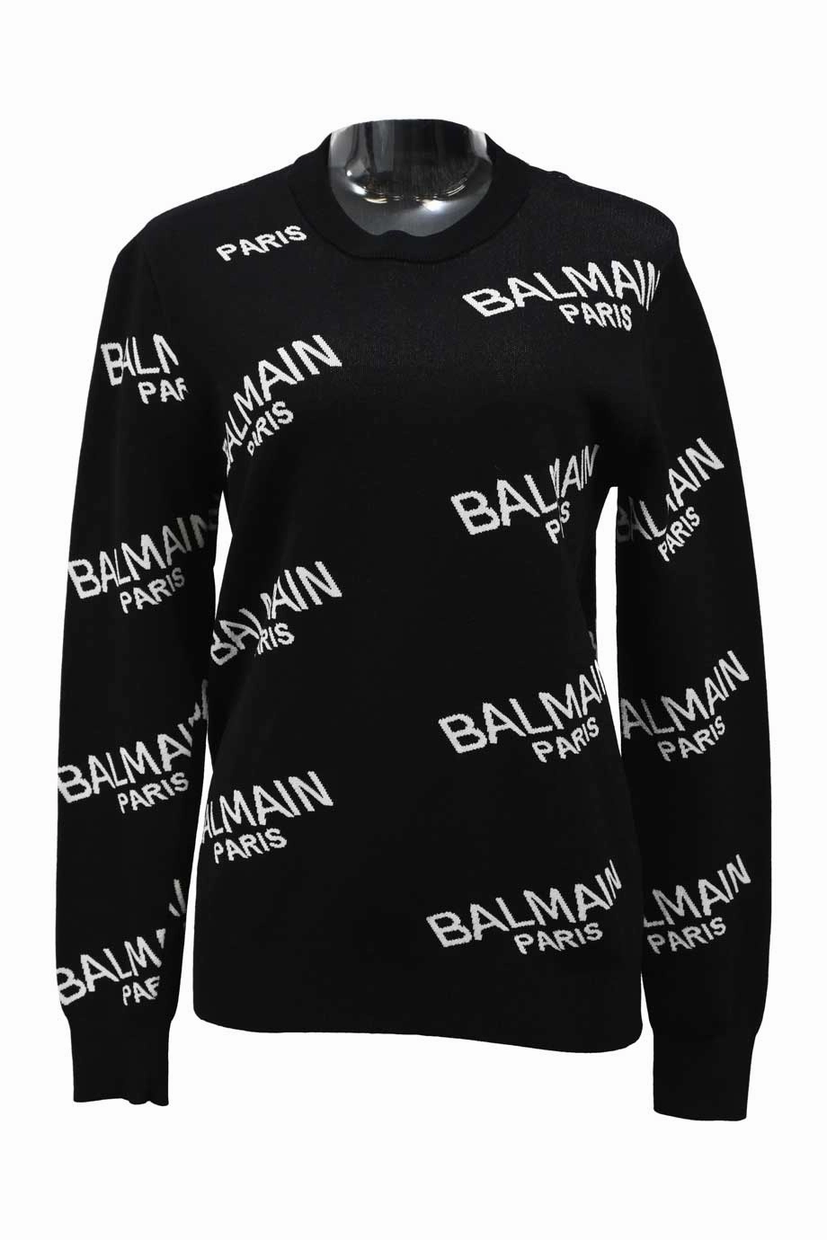 Multipanel Construction TaglessLabel [WW46542] Balmain | Sweater