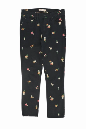 Erasable Logo Patch [WW38921] Tory Burch | Denim Pants