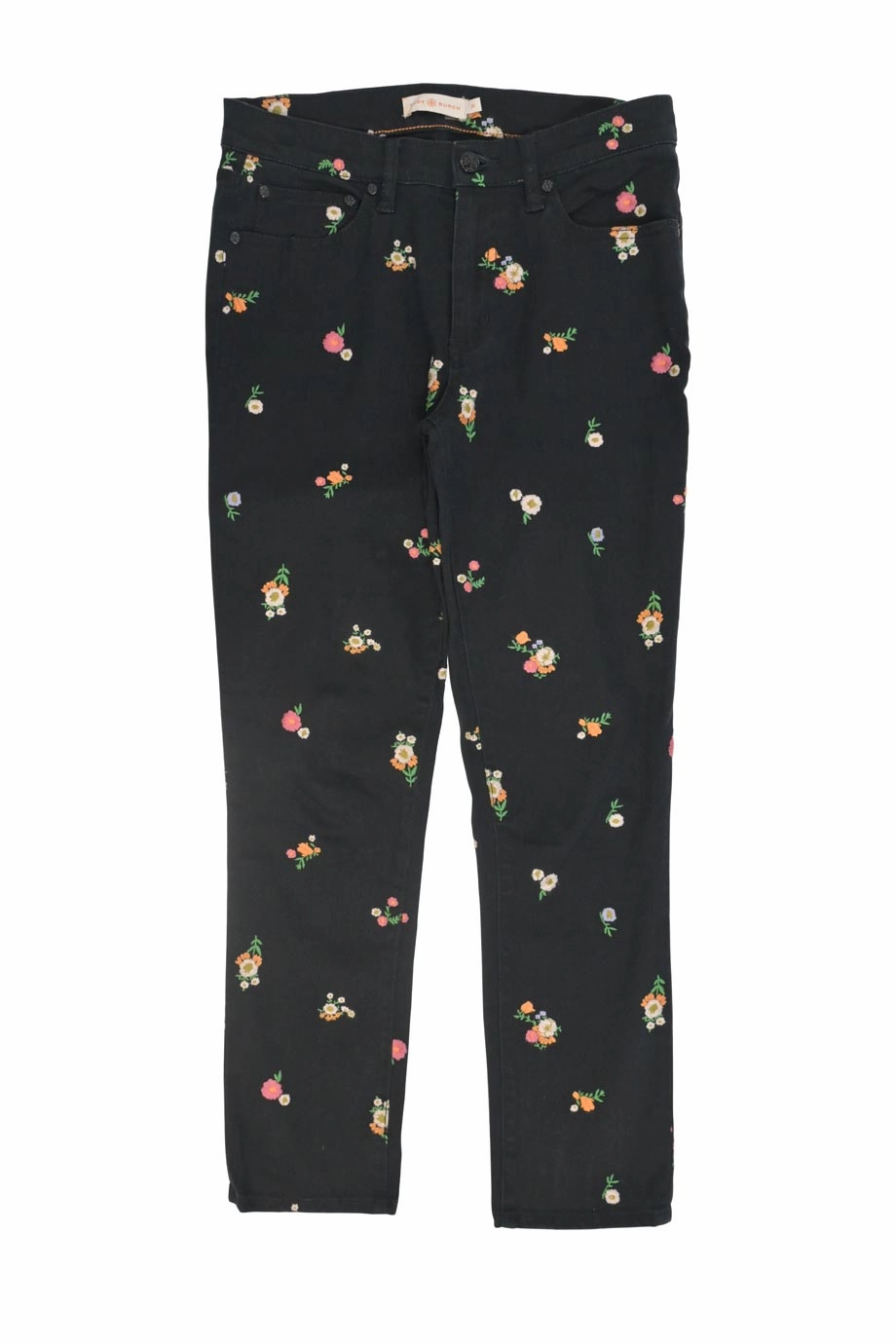 Erasable Logo Patch [WW38921] Tory Burch | Denim Pants