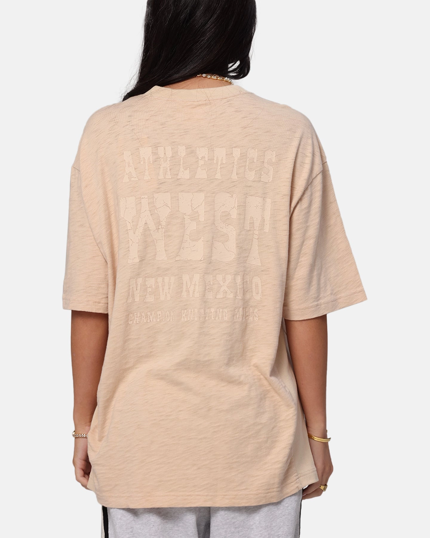 Reinforced Neckline Detail AntiStaticFabric Champion RW Expansion T-Shirt Mocha