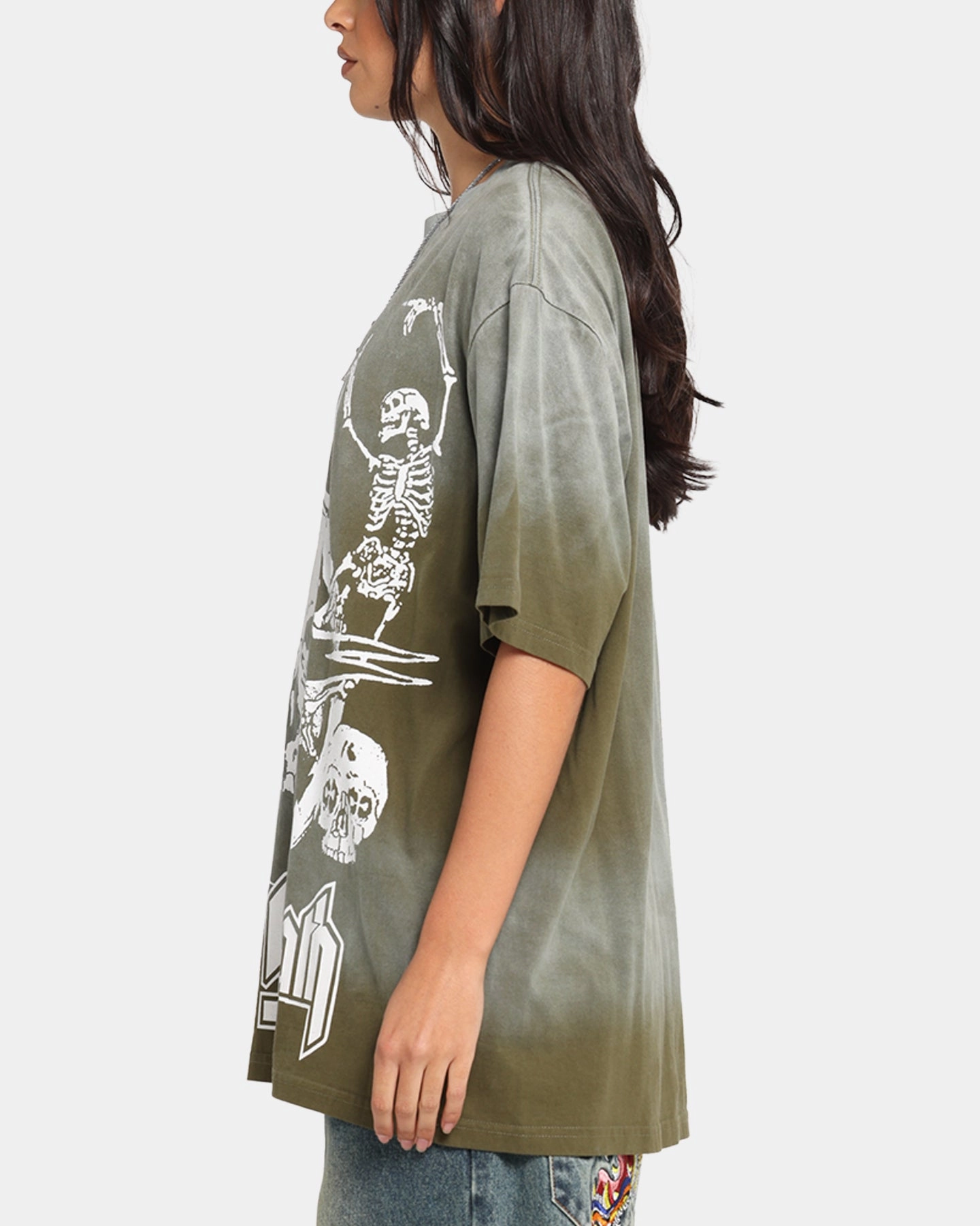 Black Sabbath Sabbath Hem Vintage T-Shirt Washed Black RawEdgedDesign Non Restrictive Armhole Cut