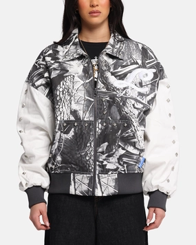 Loiter Frontier Varsity Jacket Real Tree Camo Reinforced Neckline Detail UniversalFit