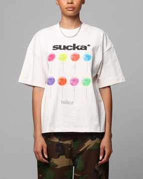 Versatile Shirt ArticulatedElbowShaping Loiter Sucka T-Shirt Off White