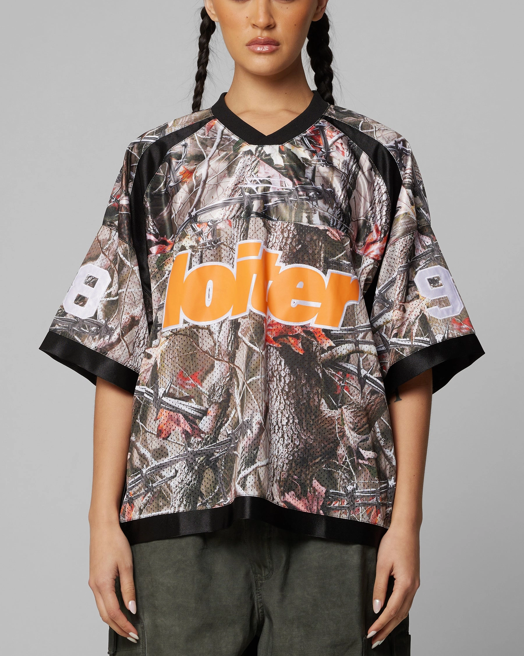 Midweight Texture Buttery Soft Handfeel Loiter Training Jersey Camo