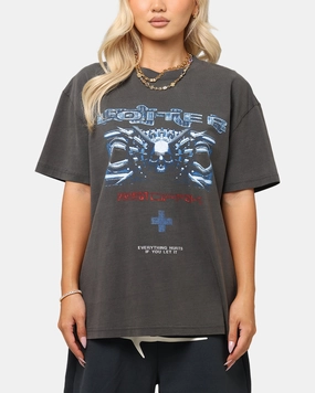 HiddenVentilationPockets Loiter Void Vintage T-Shirt Black Wash