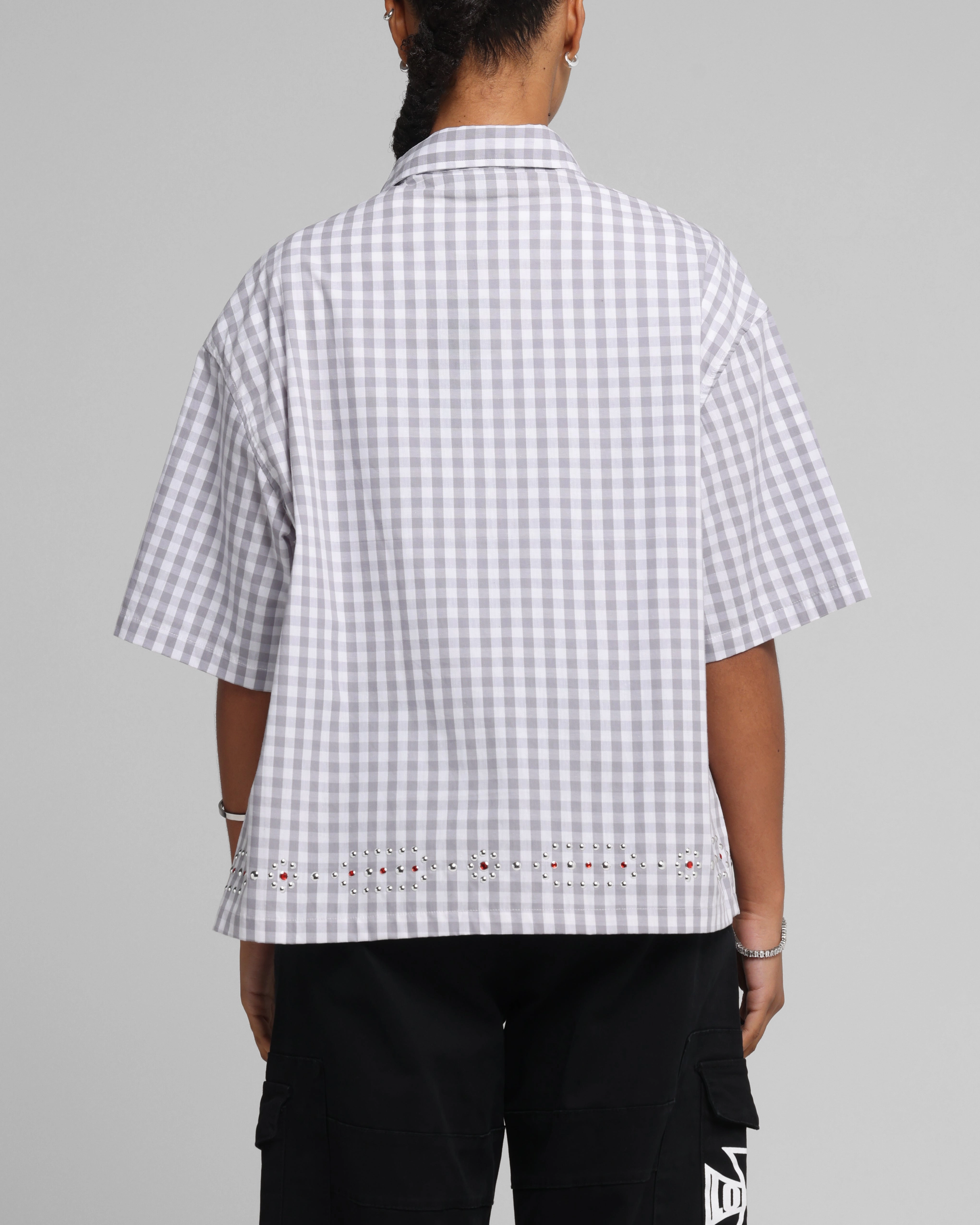 Loiter Western Button Up Shirt Check All-Purpose