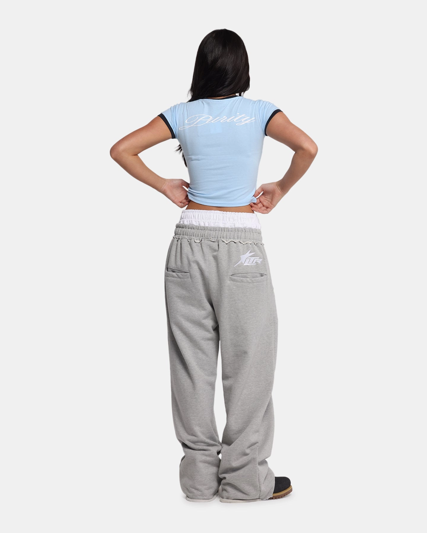 Loiter Women's Purity Baby T-Shirt Baby Blue StaticResistantFabric