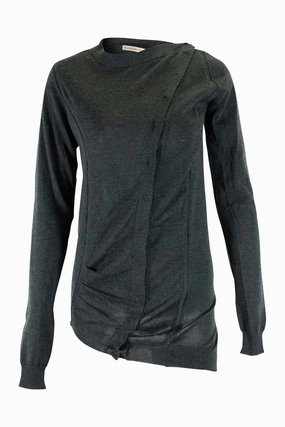 [WW18465] Balenciaga | Knitwear Layered Collar Option