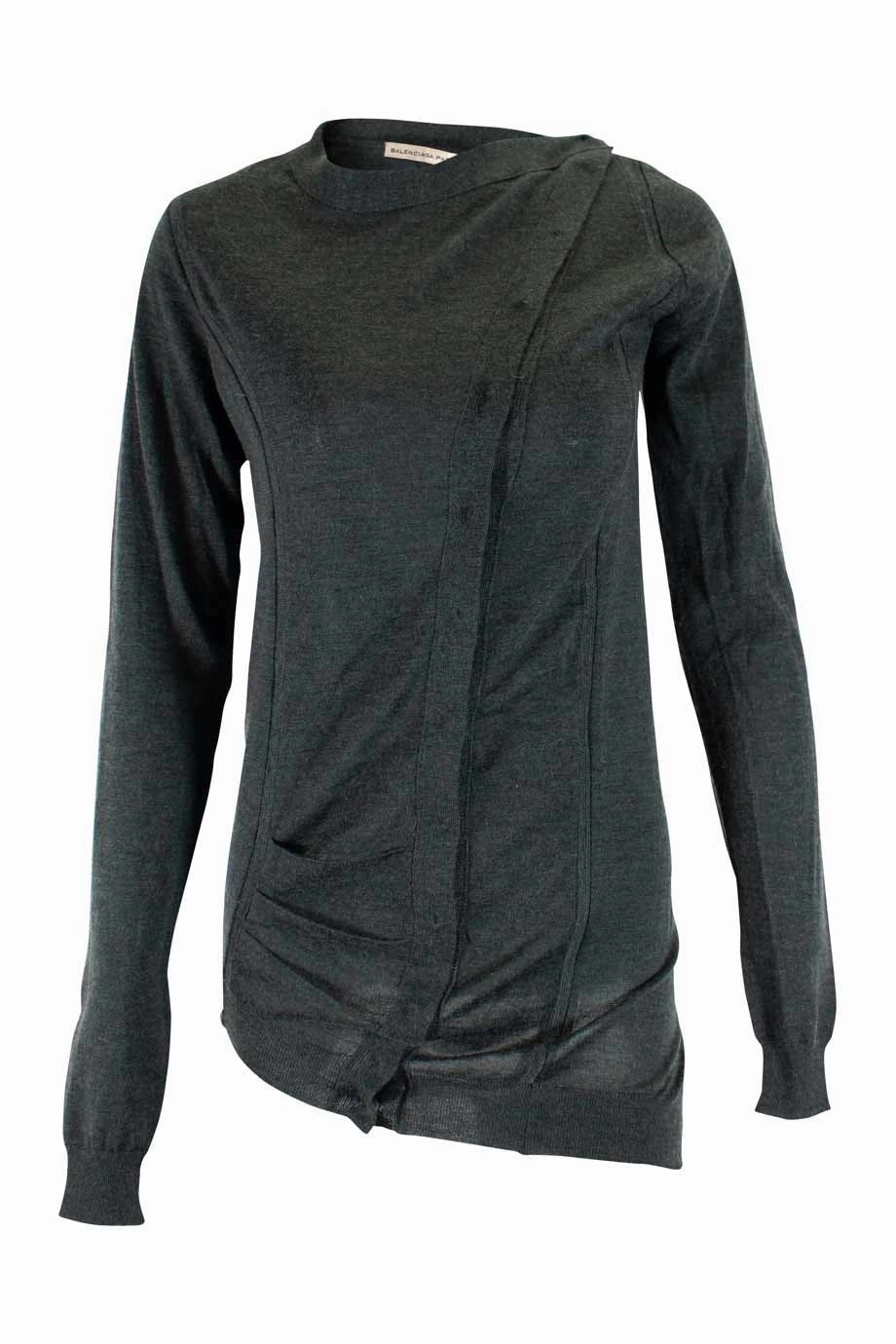 [WW18465] Balenciaga | Knitwear Layered Collar Option