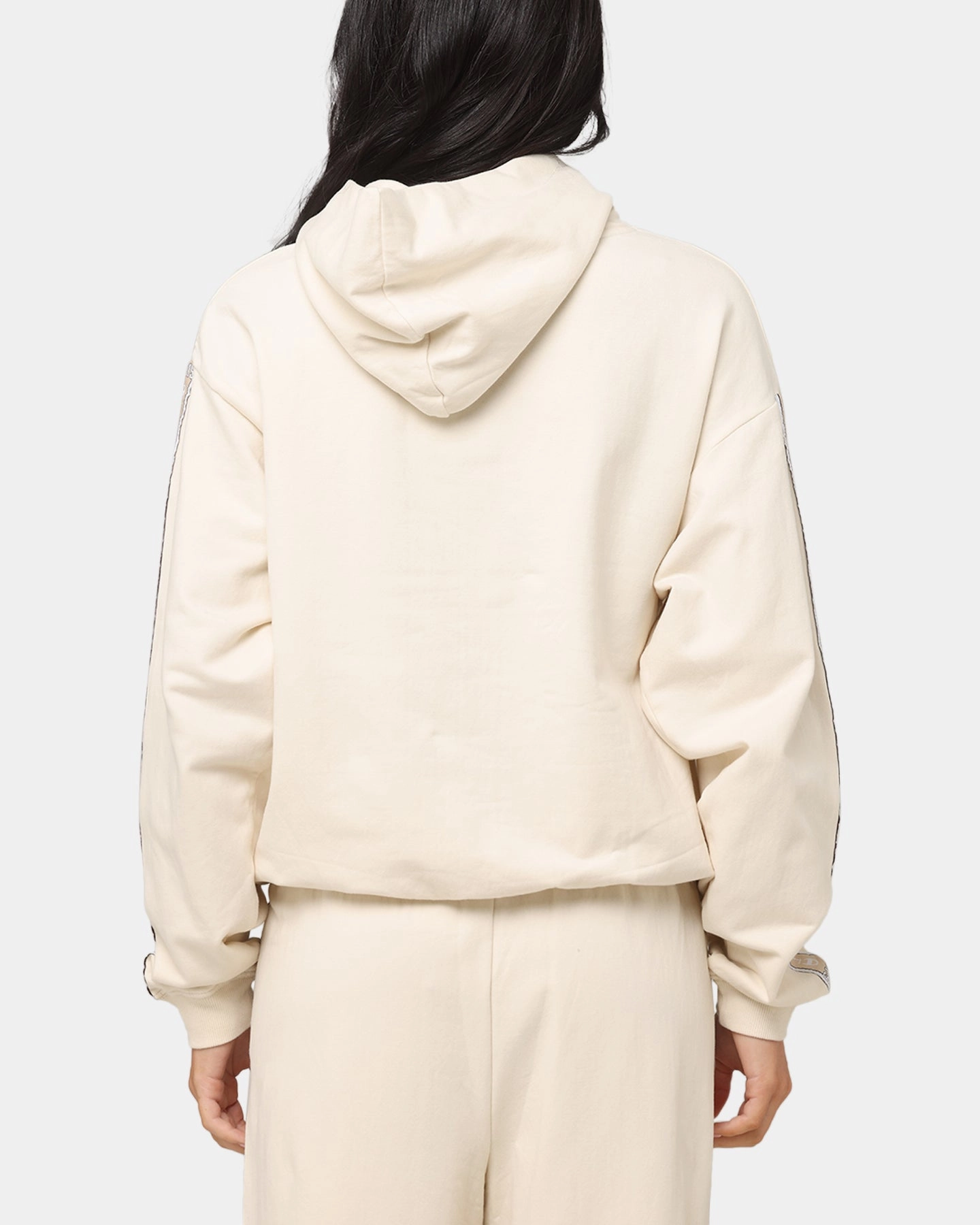 Champion Women's Lux Taping Hoodie Natural UV Protective Coating