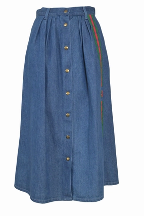 Structured silhouette Plant Based Material [WW36052] Gucci | Midi Skirt