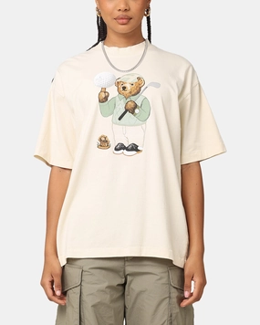 Vintage Pullover Market Par 5 Bear T-Shirt Ecru