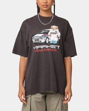 Market Ultimate Rally T-Shirt Washed Black Sustainable Manufacturing