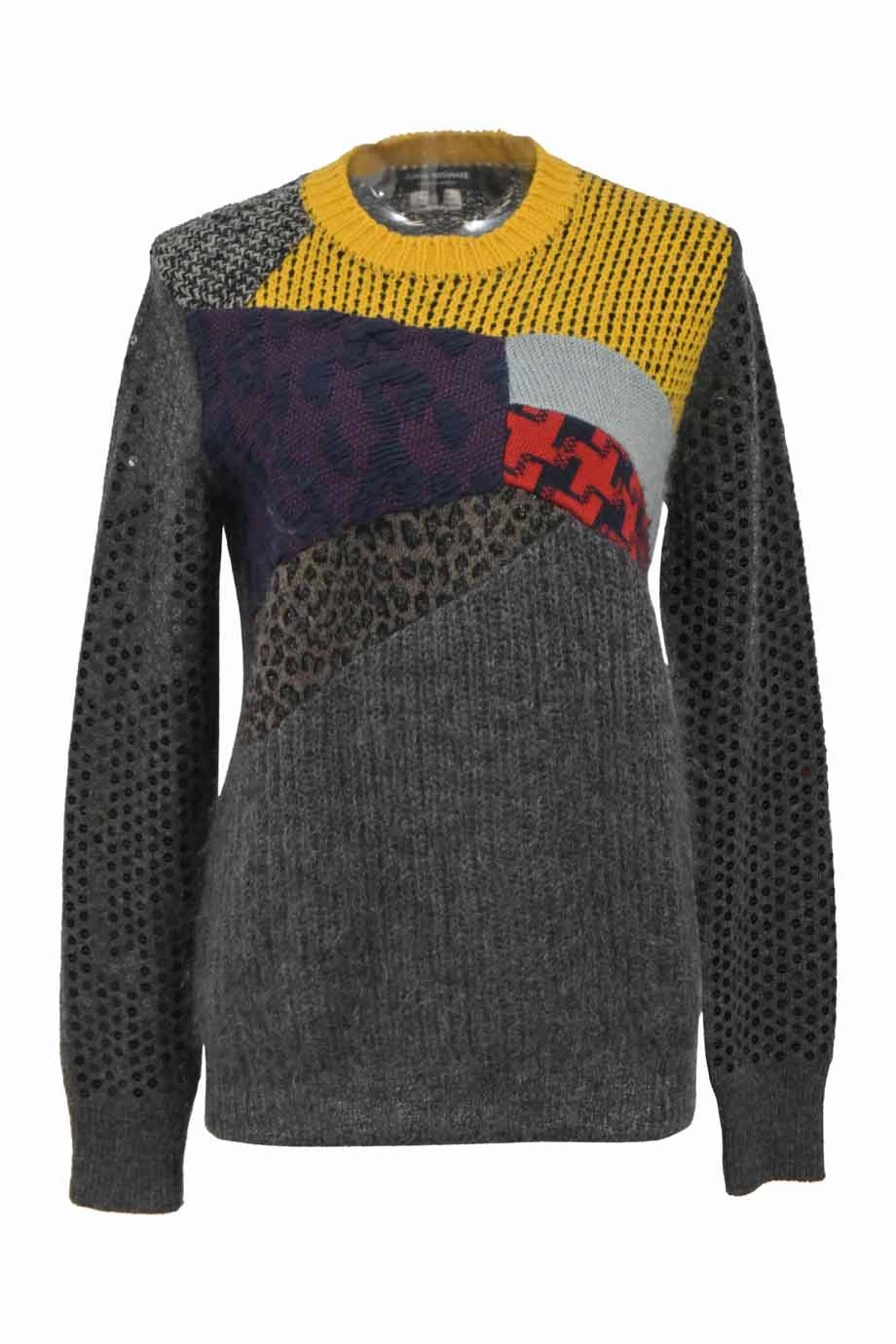 [WW44213] Junya Watanabe for Comme Des Gar?ons | Sweater All Over Print Technique