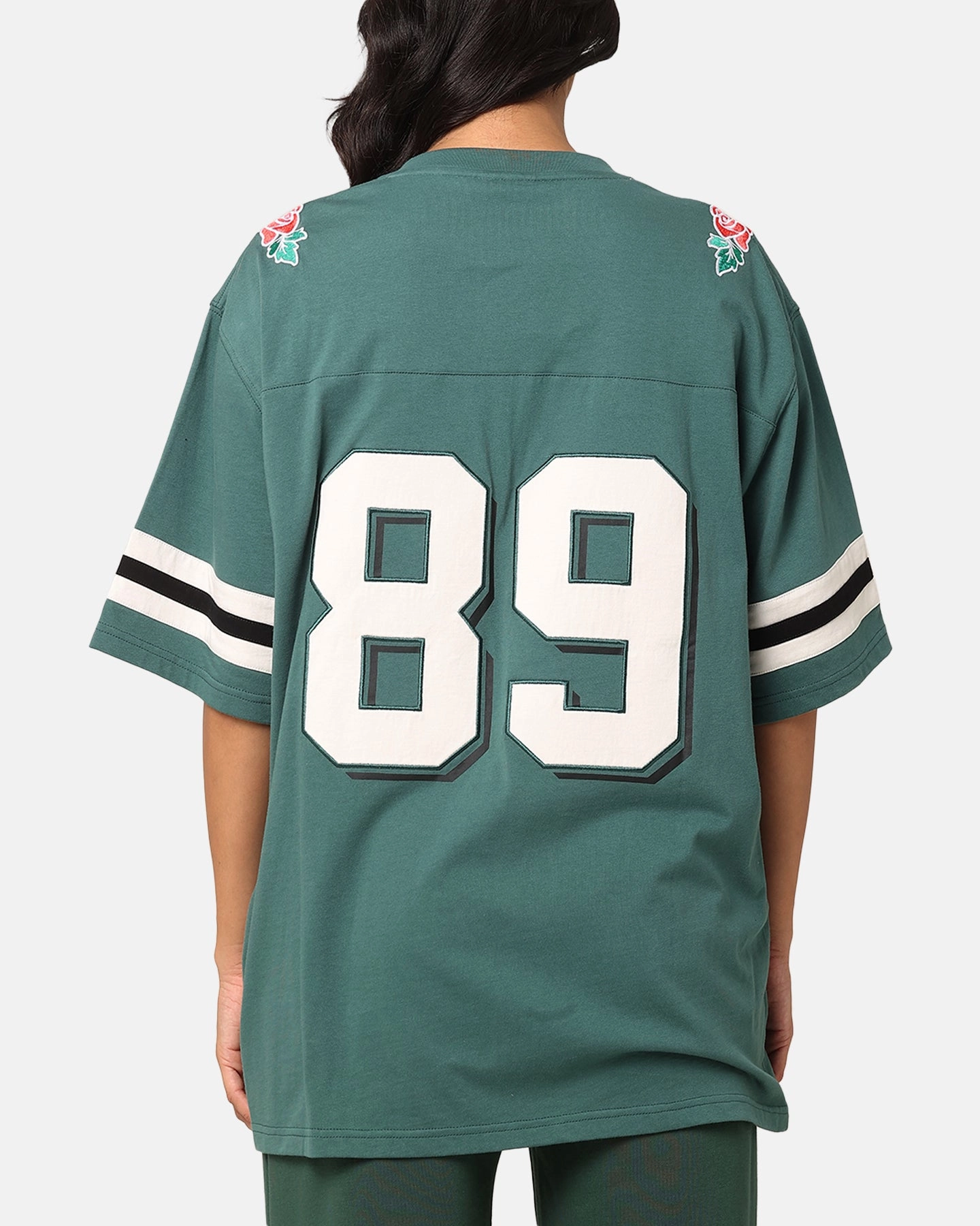 Carre Rose Bowl Football T-Shirt Green BondedSeamTechnology