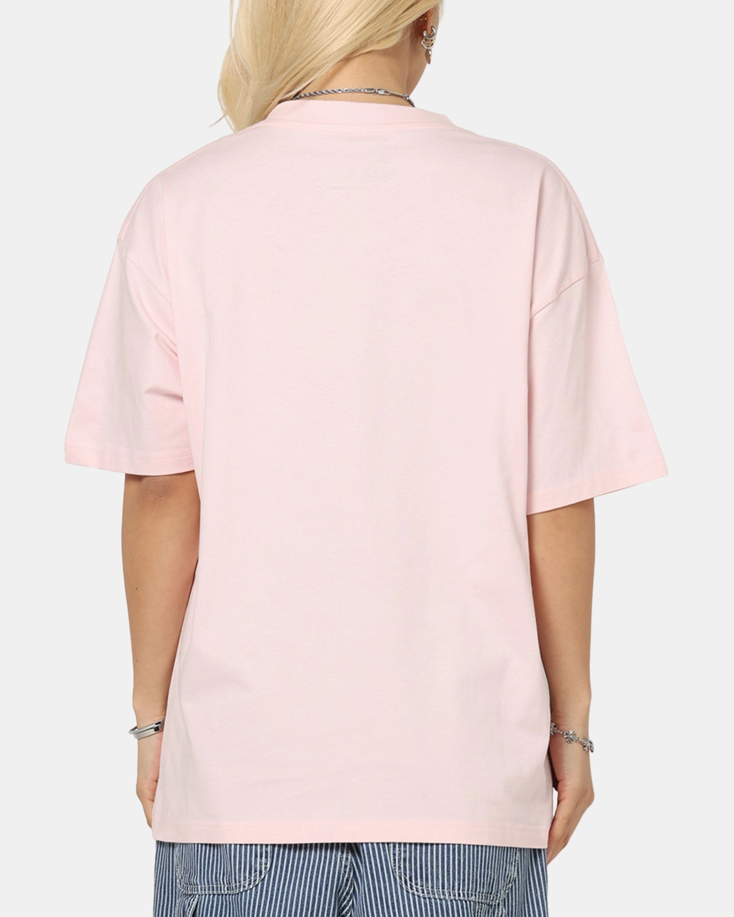 Culture Kings Standard Drop Shoulder T-Shirt Pink Bluesign Approved Material Built In Odor Control