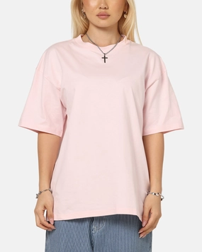 Culture Kings Standard Drop Shoulder T-Shirt Pink Casual Fit