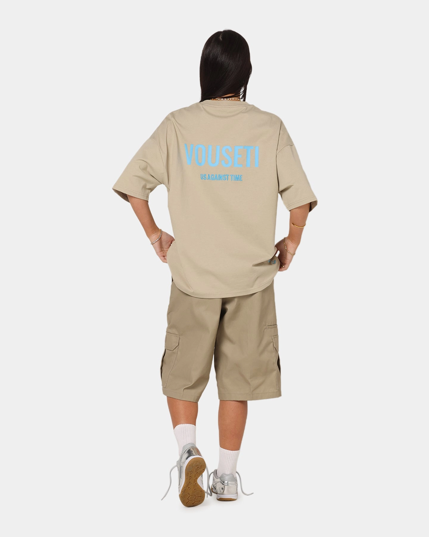 Formal Wear Vouseti Us Against Time T-Shirt Smoke Grey