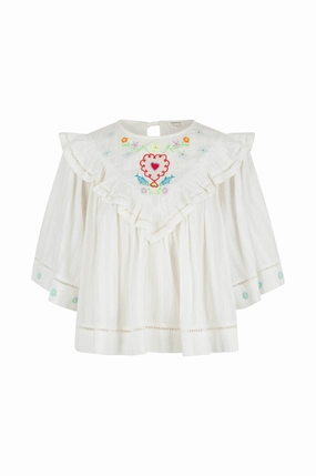 Non Irritating Seam Finish Sarah Top