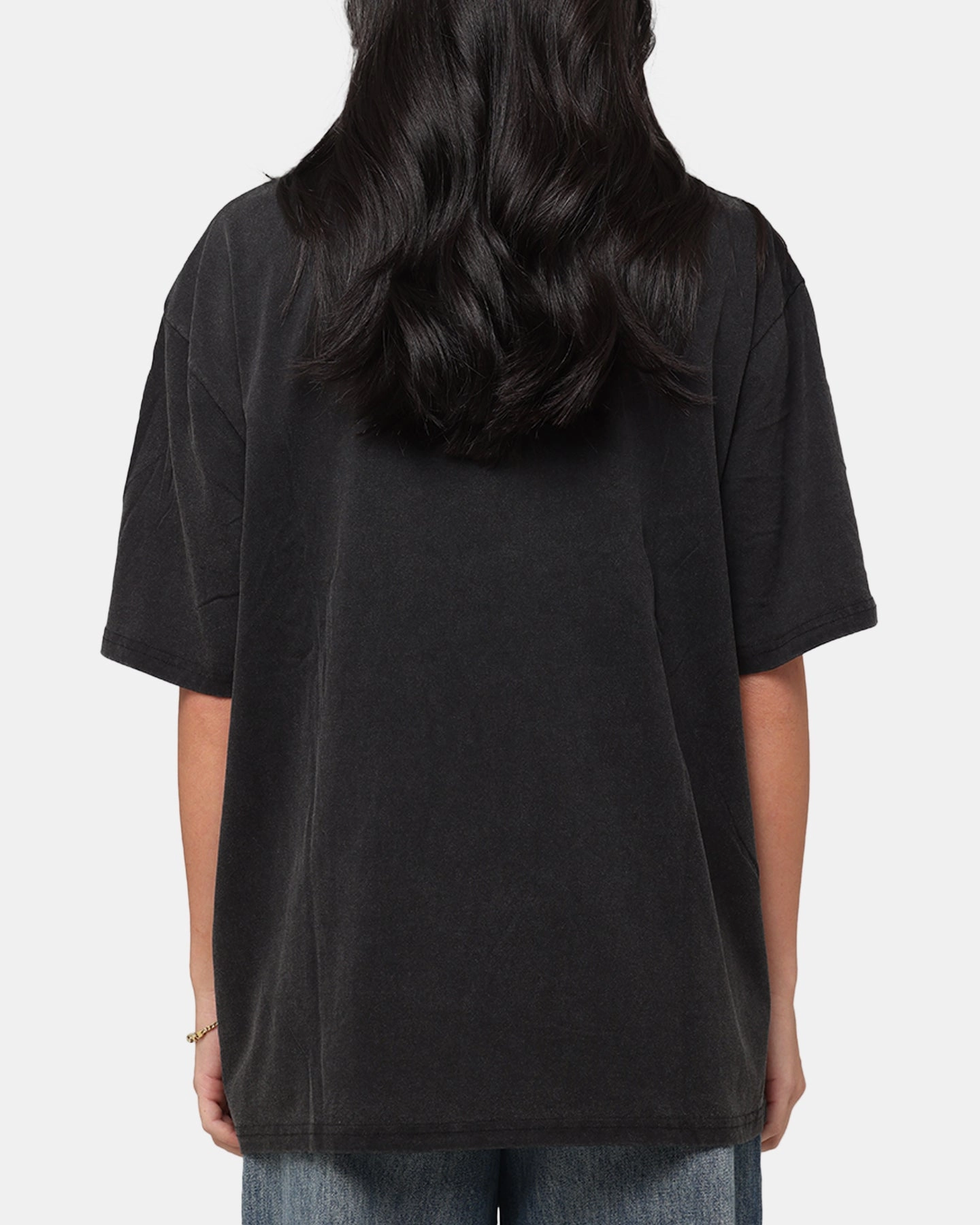 Morgan Wallen Long Live Cowgirls T-Shirt Washed Black Sheer Overlay Material