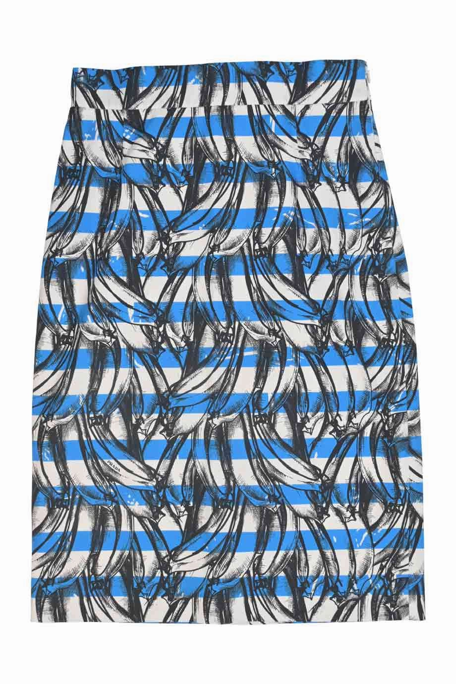 Organic Cotton [WW39296] Prada | knee Length Skirt